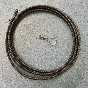 Household Sewer Dredging Device Spring Pipe Cleaning Tool 10MM
