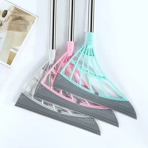 Household Silicone Floor Wiper School Cleaning Supplies Aluminum Stick Dance Floor Squeegee