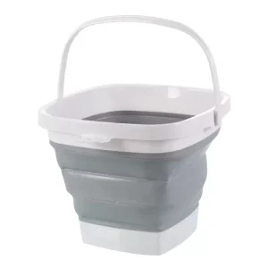 Household Silicone Gel Fold Portable Durable Large Capacity Bucket for Kitchen Vegetable Washing
