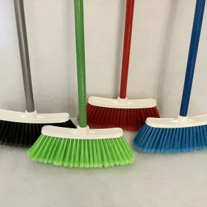 Household Soft Broom and Dustpan Set