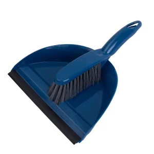Household Table Cleaning Tool One-Handed Plastic Brush and Dustpan Set with Mini Broom