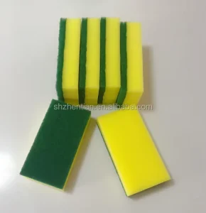Household Thickened High-Density Double-Sided Kitchen Dishwashing Sponge Scouring Pads