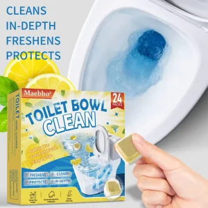 Household Toilet Cleaning Effervescent Tablets Urine Scale Cleaner Freshens Bathroom Limescale Stain Remover Deodorizing