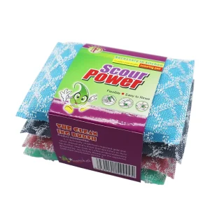 Household Water Absorption Soft Scrubbing Scouring Pad Fast Cleaning Kitchen Scrub Sponge for Cookware Stove