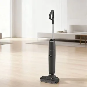 Household Wet-Dry Vacuum Cleaner, 180 Lie-Flat, Self-Cleaning, HEPA Filter, LED Display, Voice Assistant and Sterilization