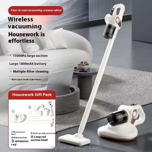 Household Wet and Dry Cordless Stick Vacuum Cleaner with Handheld and Robot Functions
