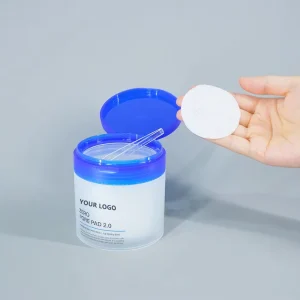 Hydrating Oil Free Makeup Removing Wipes Face Cleansing Wipes Vitamin C Facial Pads for Sensitive Skin