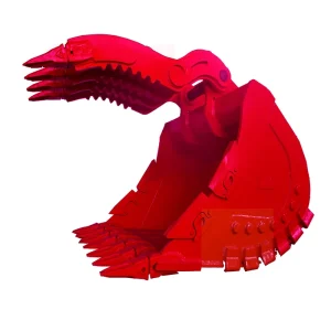 Hydraulic Thumb Bucket Excavator Attachment Rainbow Factory Custom ISO9001 Certified 12 Month Warranty