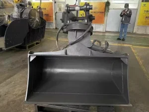 Hydraulic Tilting Tilt Bucket High Precision Ditching Grading Excavator Accessory 8ton Road Construction Slope Trimming