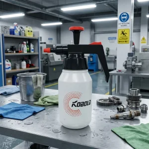 Hydrocarbon Resistant Sprayer FKM Seals Brake Cleaner Sprayer Hand Compression Pump Bottle for Car Detailing Dewaxing Cleaning