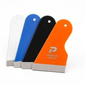 Hydrogel Film Square Plastic Squeegee Scraper Card for Screen Protector Installation Clean Screen Vinyl Wrap Application Tool