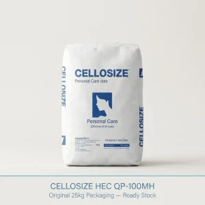 Hydroxyethyl Cellulose HEC QP-100MH Daily Chemical Thickener Rheology Modifier for Coating and Personal Care