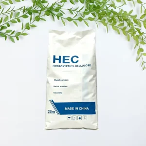 Hydroxyethyl Cellulose HEC Thickener Brand 99% Purity White Fine Powder 25kg bag for Coatings Construction Oilfield