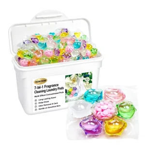 Hypoallergenic Laundry Detergent Pods for Sensitive Skin, Water-Soluble Gentle Formula, 30 Count