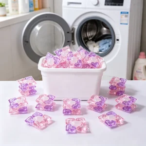 Hypoallergenic Plant-Based Laundry Pods, Anti-Mite, Antibacterial, Deep Clean, 8g/10g, Gentle Baby Apparel
