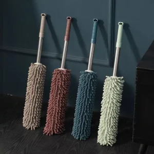 I-0535 Extendable Washable Dusters for Car Window Furniture with Telescoping Pole Microfiber Duster Cleaning Dust Brush
