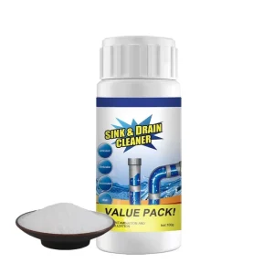 ISO9001 Certified Kitchen and Toilet Drain Cleaner Powder for Oil Clogging Removal and Pipeline Dredging