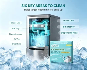 Ice Machine Cleaning Tablets for Restaurants and Food Service
