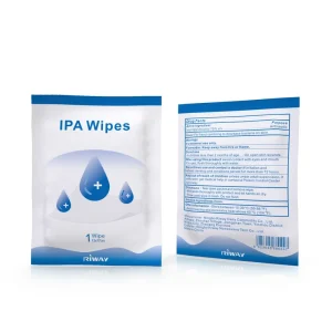 Individual Packaging Antiseptic Wipes 70% Isopropyl Alcohol Wet Wipes Disposable Non-Woven Wipes