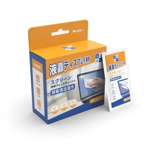 Individually Packed Camera Sunglass Optical Lens and Screen Cleaning Wet Wipes