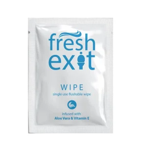 Individually Wrapped Flushable Feminine Wet Wipes, Travel-Friendly Adult Intimate and Butt Cleansing Wipes