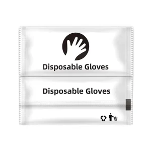 Individually Wrapped HDPE Polythene Disposable Gloves 1000-Piece Minimum Order