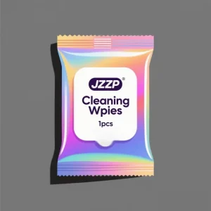 Individually Wrapped Single-Piece Disposable Hand Sanitizing Wet Wipes