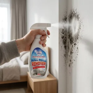 Indoor and Outdoor Mold and Mildew Cleaner Stain Remover Spray
