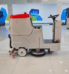 Industrial 24V Self-Propelled Ride-on Floor Scrubber for Shopping Malls and Supermarkets