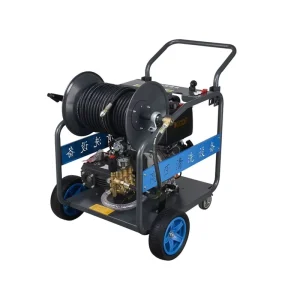 Industrial 50L 150 Bar Diesel High Pressure Pipe Cleaner and Sewer Cleaning Machine with Gun