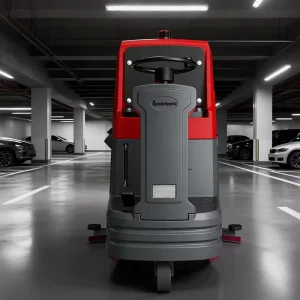 Industrial Cleaner Workshop Ground Automated Floor Cleaning Machine Battery Powered Electric Floor Scrubber With Brushes