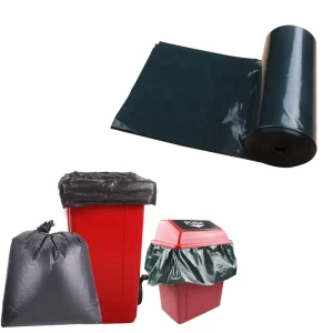Industrial Contractor Jumbo Heavy Duty Scented 55-60 Gallon Black Can Liner Trash Bag