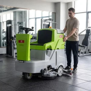 Industrial Floor Scrubber Cleaning Machine with Automatic Control and CE Certification