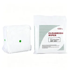 Industrial Grade Cleanroom Microfiber Wiper Dust Free Wiping Cloth Workshop Precision Instrument Cleaning