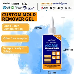 Industrial Grade Commercial Mold Remover Gel Heavy Duty Formula for Hotels Spas Removes Black Mold From Multiple Surfaces 150ml