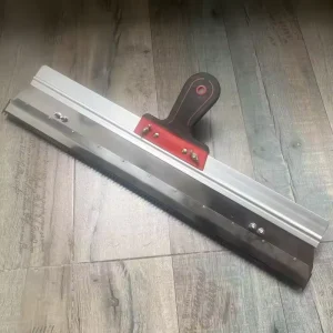 Industrial-Grade Epoxy Floor Squeegee for Cement Coating Construction