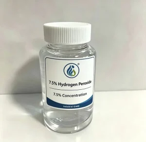 Industrial Grade H2O2 7.5% Solution for Textile Bleaching and Water Treatment