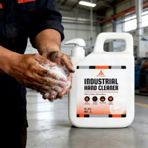 Industrial Hand Cleaner Heavy Duty Degreaser 2L Pump Removes Oil Grease Paint Fast Cleaning Industrial Factory Workshop Supply