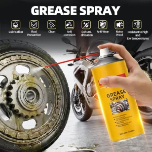Industrial Lubricant Aerosol Spray with Base Oil Stain Cleaner Degreaser Factory
