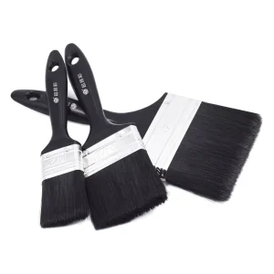 Industrial Multi size Small Dust cleaning Angle Sash Paint Brushes Plastic Handle Thickened Bristles Black Renovation
