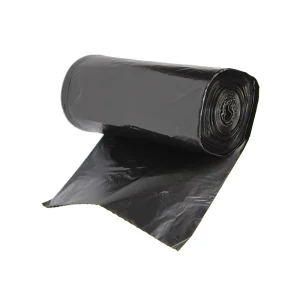 Industrial Plastic Trash Bags Side Gusset Kitchen Waste Bags Black LDPE HDPE Bin Liners