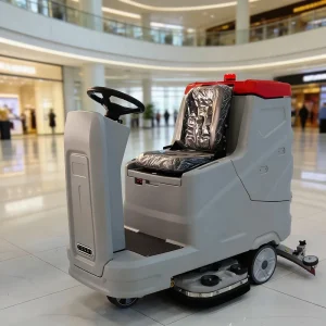 Industrial Ride-On Electric Battery Floor Sweeper with Burnishing Function and Hard Floor Scrubber Dryer