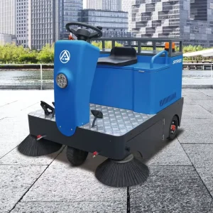 Industrial Ride-On Electric Floor Sweeper Cleaning Machine Road Sweeper