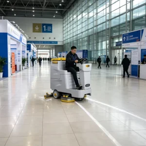 Industrial Ride-On Floor Scrubber Dryer Factory Direct Supply