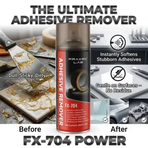 Industrial Strength Adhesive and Glue Remover Spray Residue Degreaser Label Sticker Tar Wax Remover for Home Car and Office