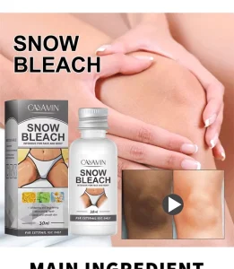 Inner Thigh, Bikini Area and Underarm Whitening Cream Lotion with Vitamin C, Unscented