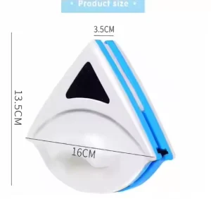 Innovative Eco Friendly Magnetic Window Cleaning Tools Plastic Handle Glass Scrape Wiper Brushes Squeegees for Efficient Glass
