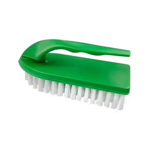 Innovative Handheld Eco-Friendly Kitchen Cleaning Brush with Nylon Bristles and Plastic Handle