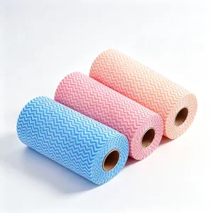 J Cloth Roll Non Woven Disposable Cleaning Cloth Oil Free Rag for Modern Kitchen