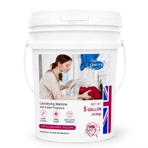 JIETI 5 Gallon 18.9kg Rose Lavender Liquid Laundry Detergent Long Lasting Fragrance for All Washing Machines OEM ODM Available